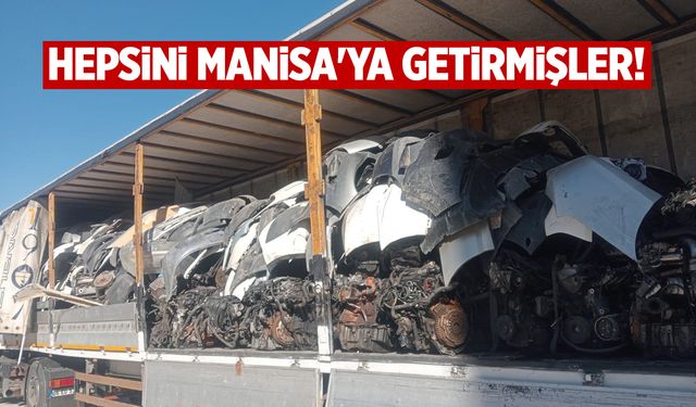 Manisa Emniyeti el koydu! Onlarca parça var