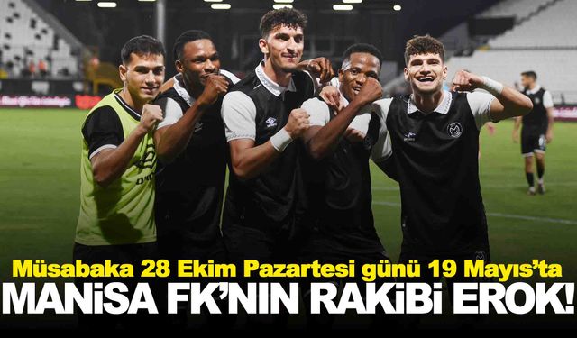 Manisa FK Erokspor’u ağırlayacak