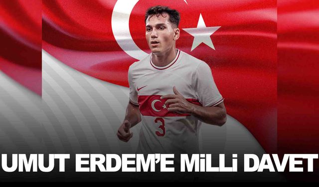 Manisa FK’lı Umut Erdem milli takıma davet edildi