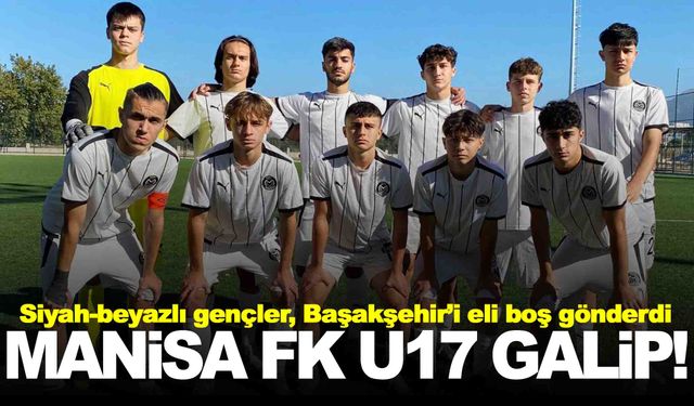 Manisa FK’nın U17’leri evinde kazandı: 2-1