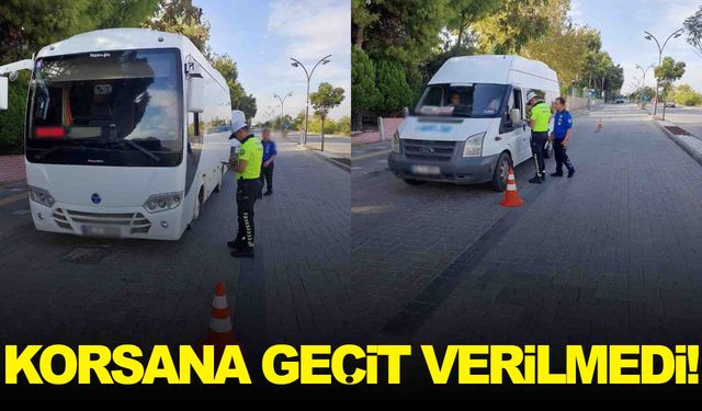 Manisa’da korsan servis denetimi… 145 bin lira ceza!