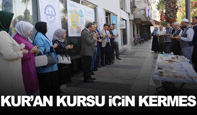 Manisa’da Kur’an kursu için kermes