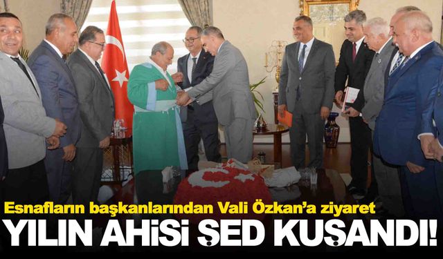 Manisa’da ‘yılın ahisi’ne Vali Özkan şed kuşattı