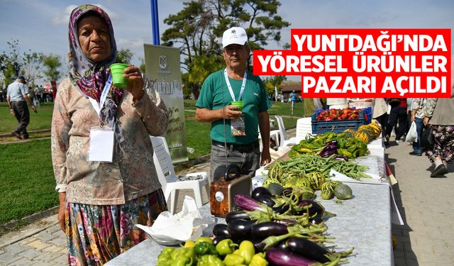 Manisa'da "Yuntdağı Yöresel Ürünler Pazarı" açıldı