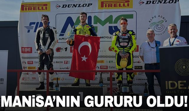 Manisalı milli sporcu Hırvatistan'da birinci oldu