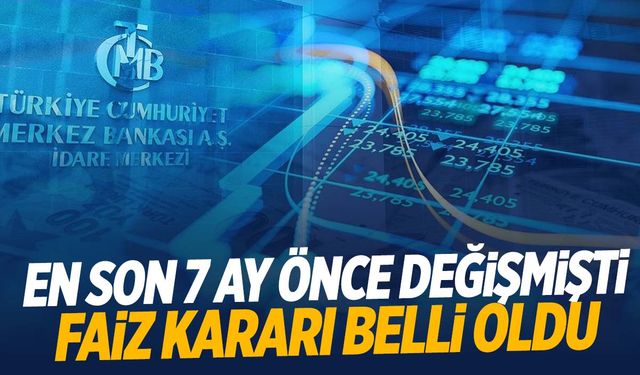 Merkez Bankası ekim ayı faiz kararını duyurdu!