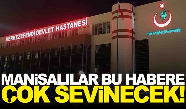 Sağlık Müdürü duyurdu… Merkezefendi’de 2 yeni bölüm hizmete açılıyor!