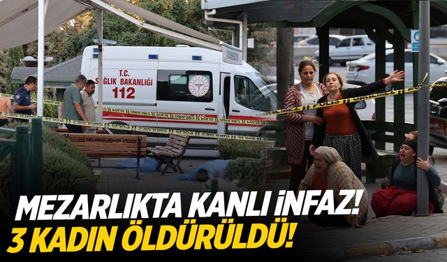 Mezarlıkta kan donduran olay! Anne ve 2 kızı infaz edildi! Gerçek ortaya çıktı...