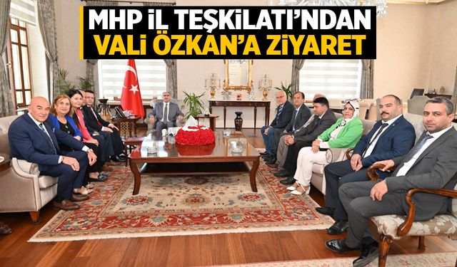 MHP Manisa Teşkilatı'ndan Manisa Valisi Özkan'a Ziyaret