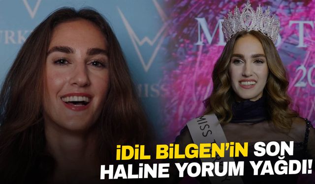 Miss Turkey birincisi İdil Bilgen’in son fotoğrafına yorum yağdı