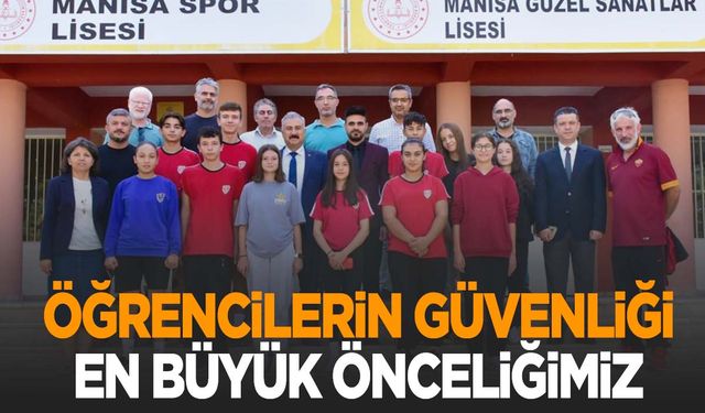 Müdür Aktaş’tan güvenlik mesajı: “Öğrencilerin güvenliği en büyük önceliğimiz”