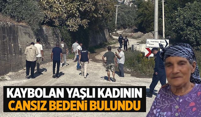 Muğla’da 80 yaşındaki kadın zeytin ağacının altında ölü bulundu