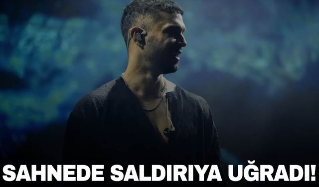 Murat Boz sahnede saldırıya uğradı