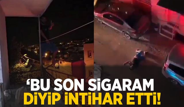 Osmaniye'de bir genç 'bu son sigaram' diyip intihar etti