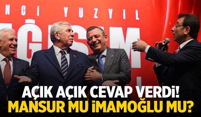 Özgür Özel Açık Açık Cevap Verdi: Yavaş mı? İmamoğlu mu?