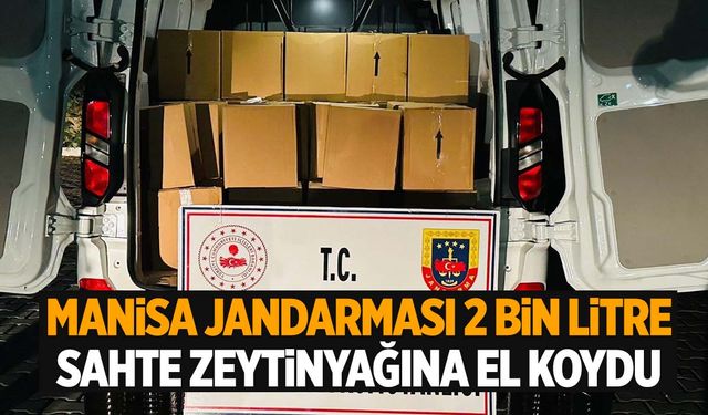 Piyasaya sürüp vatandaşa yedireceklerdi! Manisa’da 3 milyon TL değerinde sahte zeytinyağı ele geçirildi!