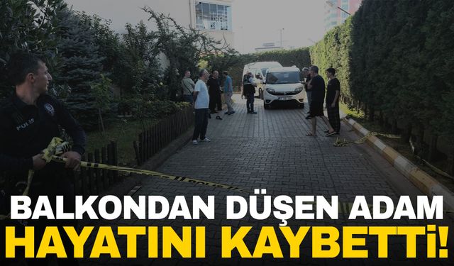 Samsun'da 10. kattan düşen mühendis hayatını kaybetti