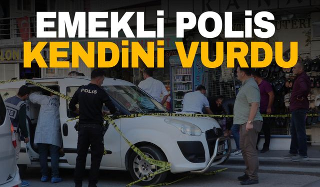 Samsun’da emekli polis kendini vurdu