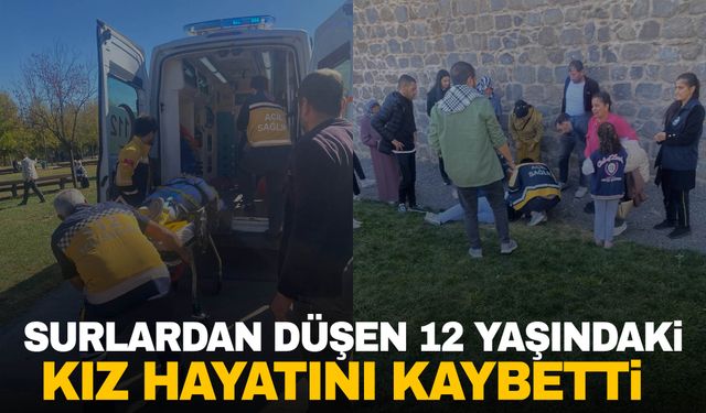 Surlardan düşen 12 yaşındaki kız hayatını kaybetti