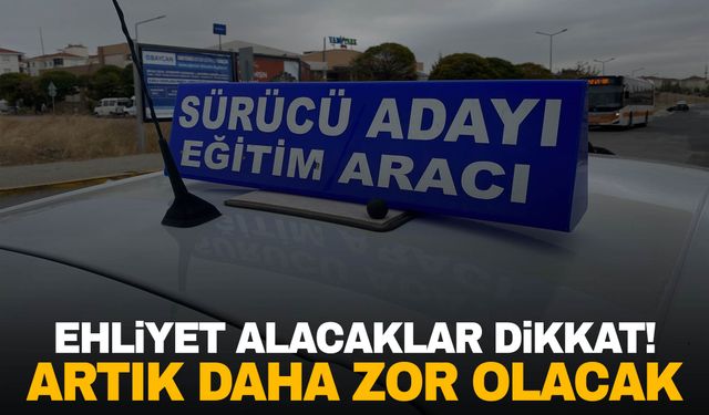 Sürücü belgesi almak isteyenler dikkat! Sayılı günler kaldı…