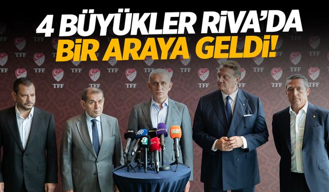 TFF Başkanı 4 Büyükler İle Buluştu!