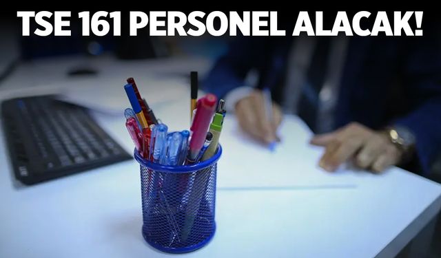 Türk Standartları Enstitüsü 161 Personel Alacak!