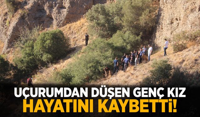 Aydın’da acı olay! Uçurumdan düşen genç kız yaşamını yitirdi