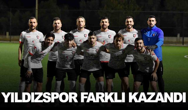 Yıldızspor 45 FK hazırlık maçını farklı kazandı