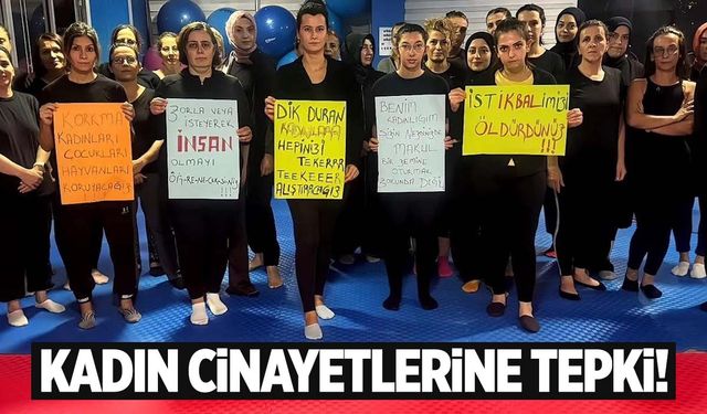 Yunusemre Gençlik ve Spor Hizmetleri’nden kadın cinayetlerine siyah giyinerek tepki