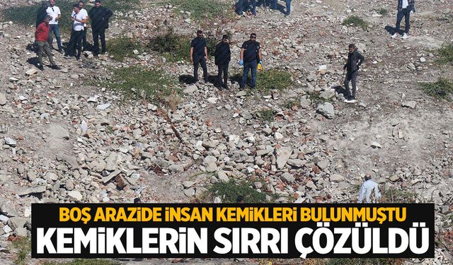 Ege'de 109 gündür aranan kadının kemikleri boş arazide bulundu!