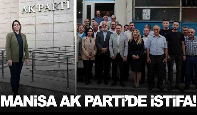 Manisa AK Parti’de istifa… Görevi bıraktığını duyurdu!