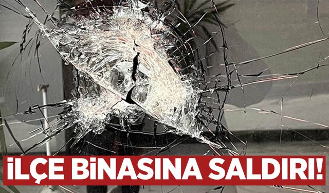 AK Parti ilçe binasına saldırı düzenlendi!