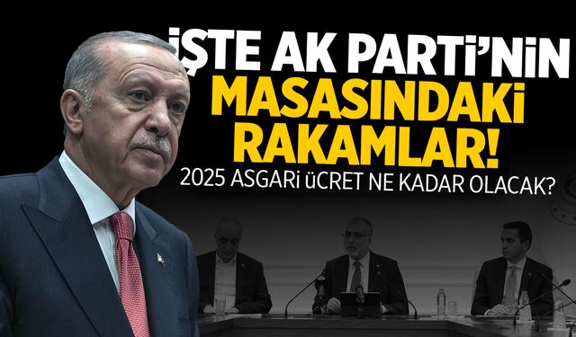 AK Parti'nin Masasındaki Rakamlar... Asgari Ücret ve Emekli Maaşı Ne Kadar Olacak?