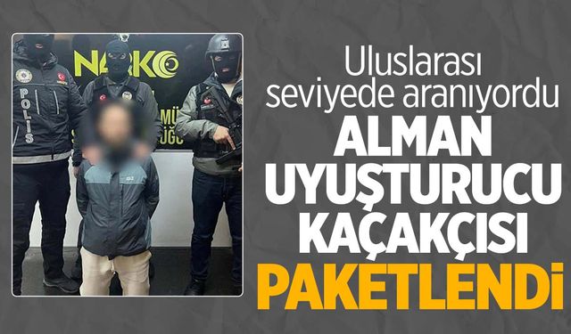 Almanya ‘acil yakalama’ kararı çıkartmıştı! Uyuşturucu kaçakçısı İstanbul’da yakalandı!