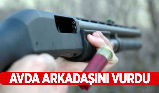 Av keyfi faciaya dönüştü! Arkadaşını vurdu