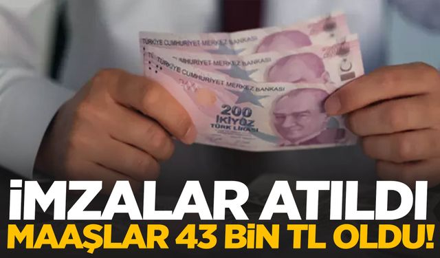 Belediyede en düşük maaş 43 bin TL oldu!