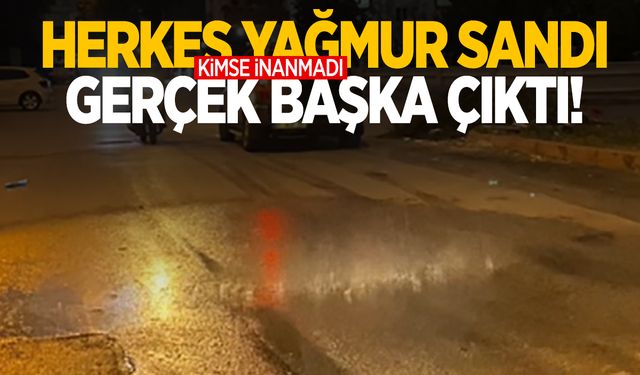 Bir ili karıştırdı… Herkes tek bir alana yağmur yağdı sandı, gerçek başka çıktı!