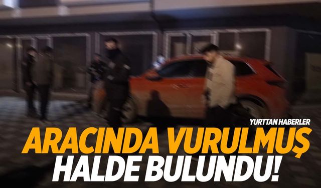 Bursa’da bir genç aracında vurulmuş halde bulundu