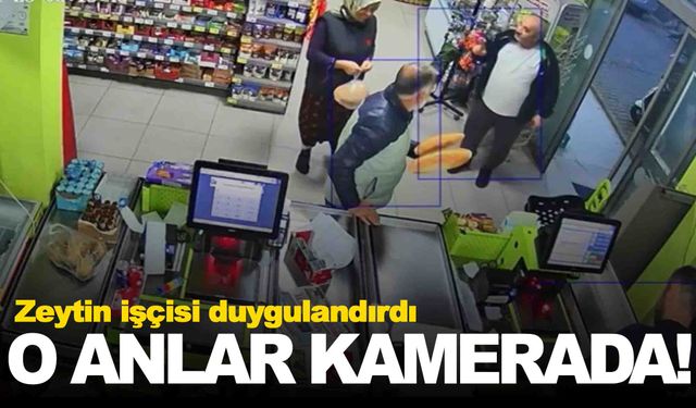 Çamurlu ayakkabılarını çıkarıp markete öyle girdi!