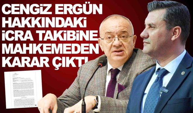 Cengiz Ergün’ün hesaplarına bloke konmuştu… Mahkemeden karar çıktı!