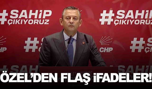 CHP’li Özgür Özel’den ‘Ahmet Özer’ açıklaması