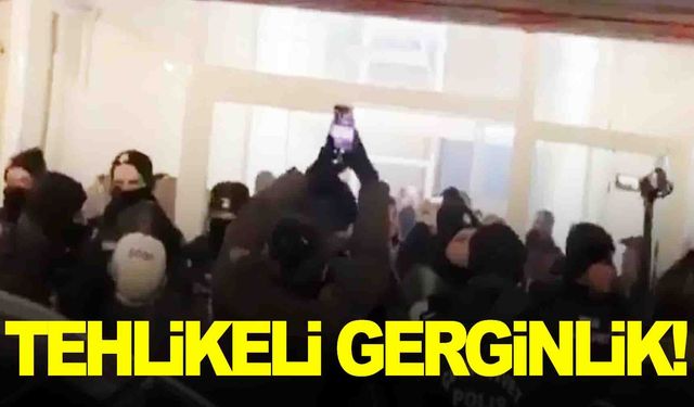 Van’da ortalık karıştı… Kayyum protestosu başladı