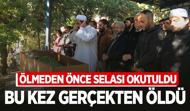 Ege’de ölmeden önce selası okutulan yaşlı kadın toprağa verildi