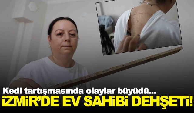 Ev sahibinden kiracılara çivili sopayla dayak!