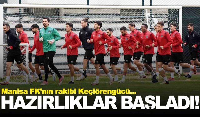 Manisa FK’da izin bitti… Futbolcular topbaşı yaptı