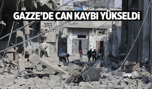 Gazze'de can kaybı 43 bin 314'e yükseldi