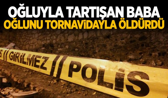 Giysilerini yıkamadığı için babasıyla tartıştı… Babası tornavidayla oğlunu öldürdü