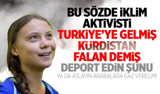 Greta Thunberg'in paylaşımı tepki çekti