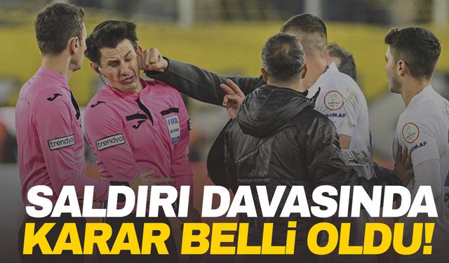 Hakem Halil Umut Meler’e saldırı davasında karar!