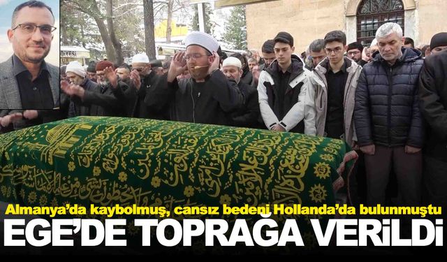 Hollanda’da cansız bedeni bulunan imam toprağa verildi